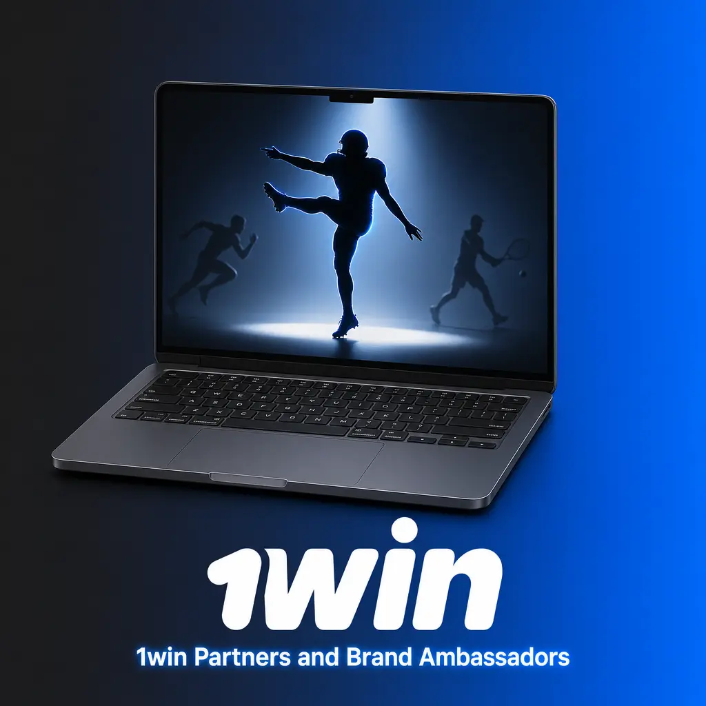 1win brand ambassadors Hardik Pandya, Yuvraj Singh, Adivi Sesh and KOF representing the platform in India