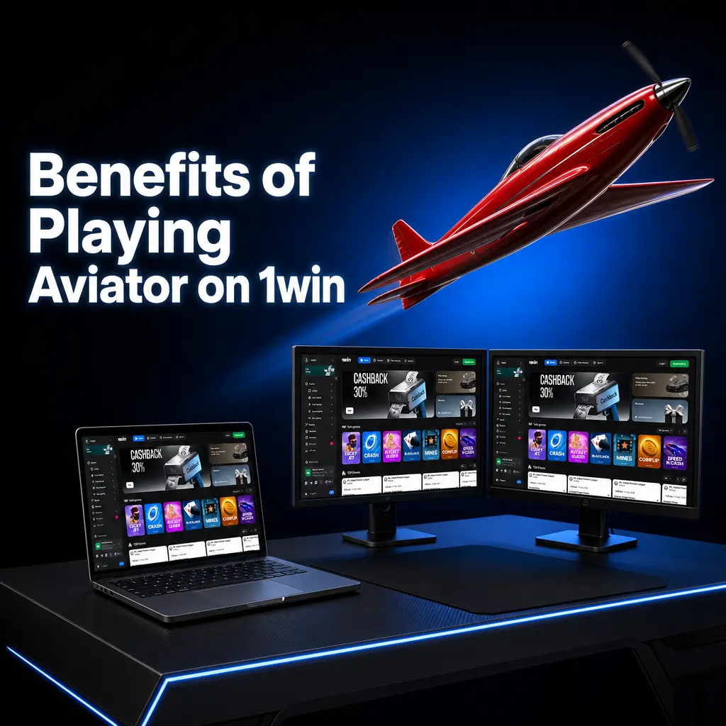 1win Aviator game interface showing 97% RTP crash game with UPI payment support and dual bet feature for Indian players