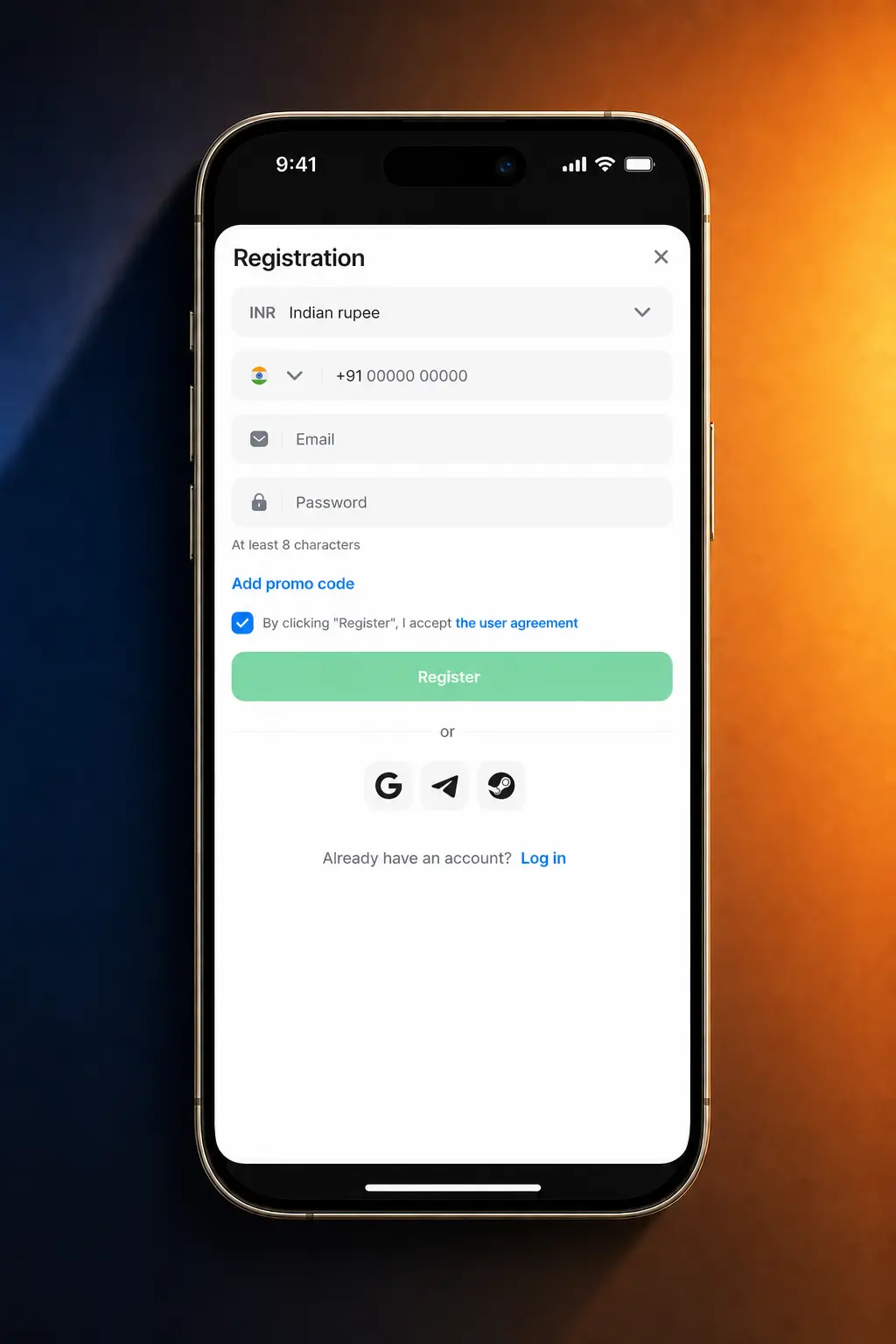 Step-by-step guide to placing a bet on the 1win app showing sports selection and bet slip process
