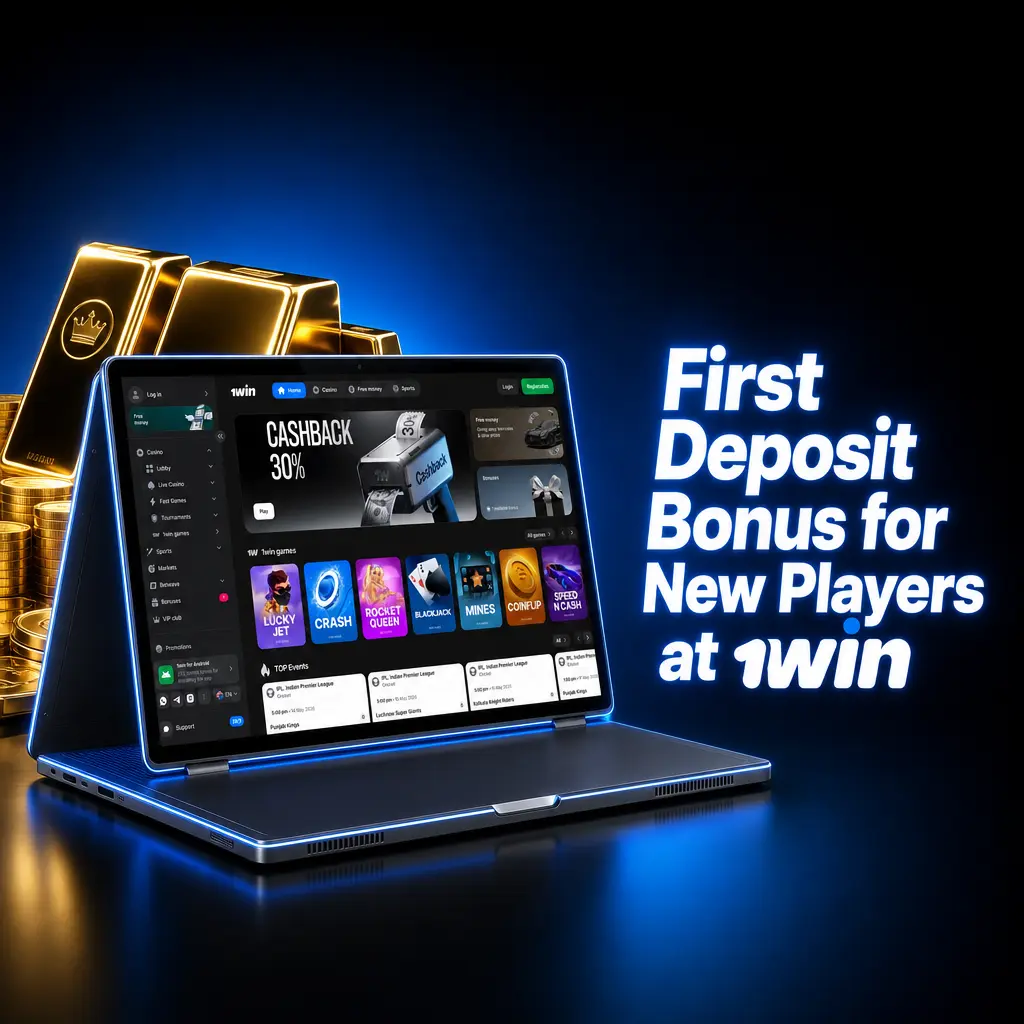 1win first deposit bonus 500% up to ₹1,80,000 plus 500 Free Spins welcome offer for Indian players