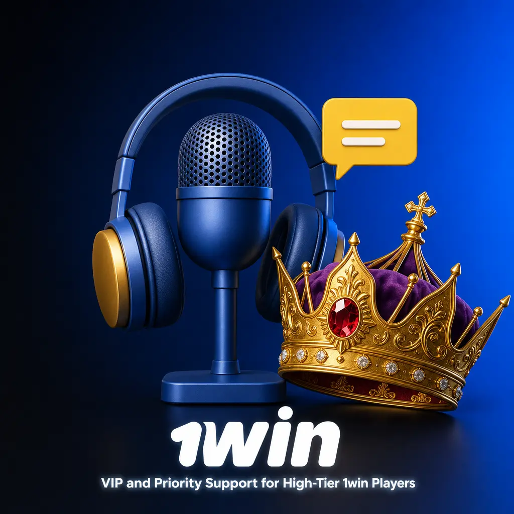 1win VIP priority support service offering dedicated account managers and faster response times for high-tier loyal players