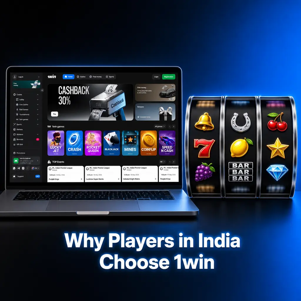 1win platform features for Indian players including UPI payments, 40+ sports, and 13000 casino games